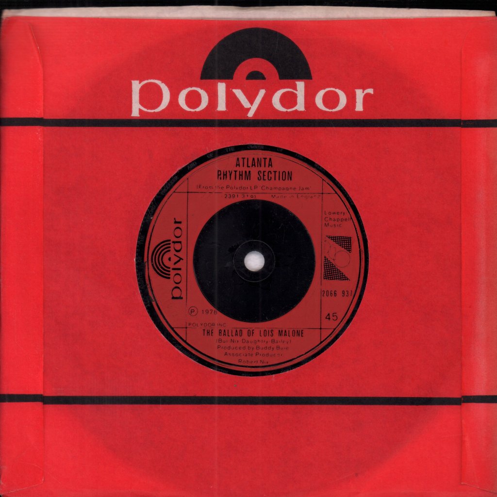 Atlanta Rhythm Section - I'm Not Gonna Let It Bother Me Tonight - 7 Inch