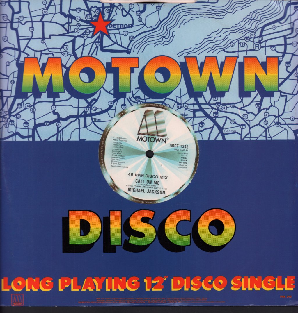 Michael Jackson - Farewell My Summer Love - 12 Inch