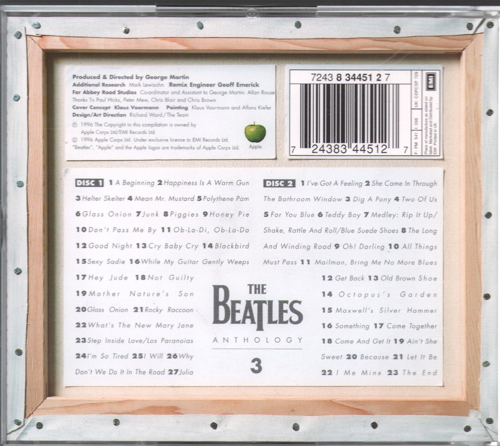Beatles - Anthology 3 - Cd Set
