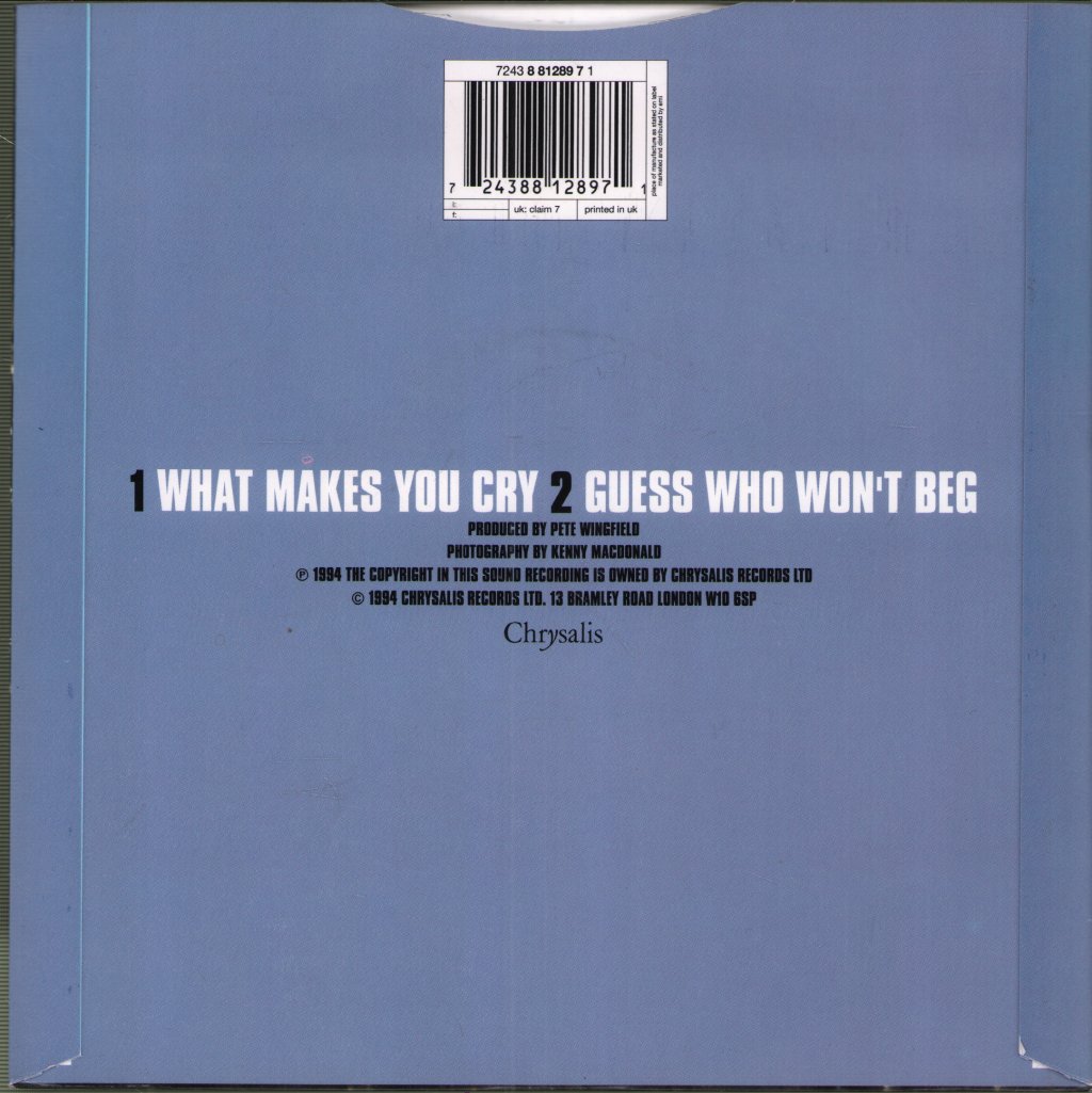 Proclaimers - What Makes You Cry - 7 Inch