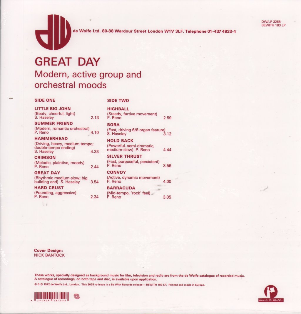 S. Haseley / P. Nero - Great Day - Lp