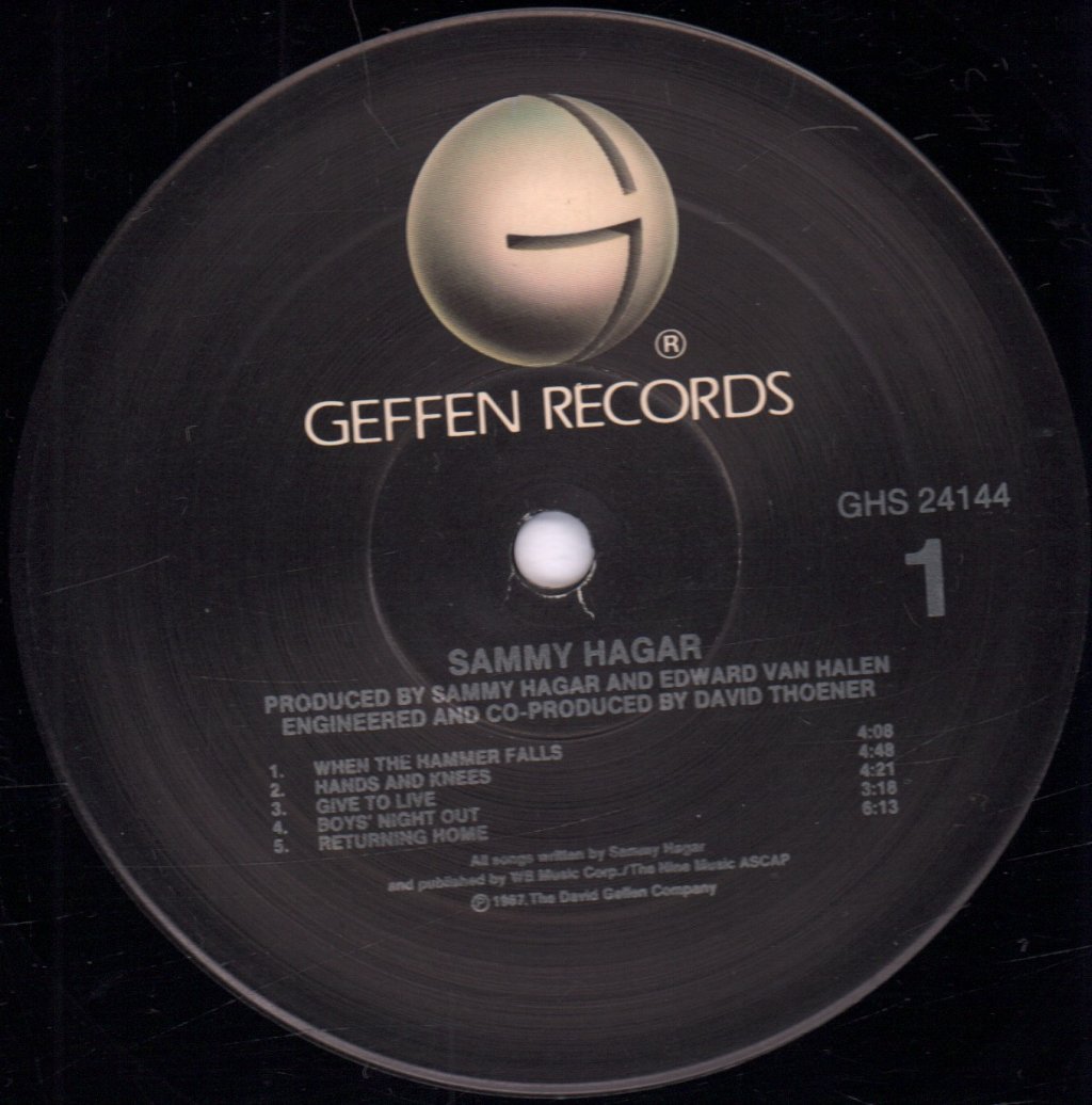 Sammy Hagar - Sammy Hagar - Lp