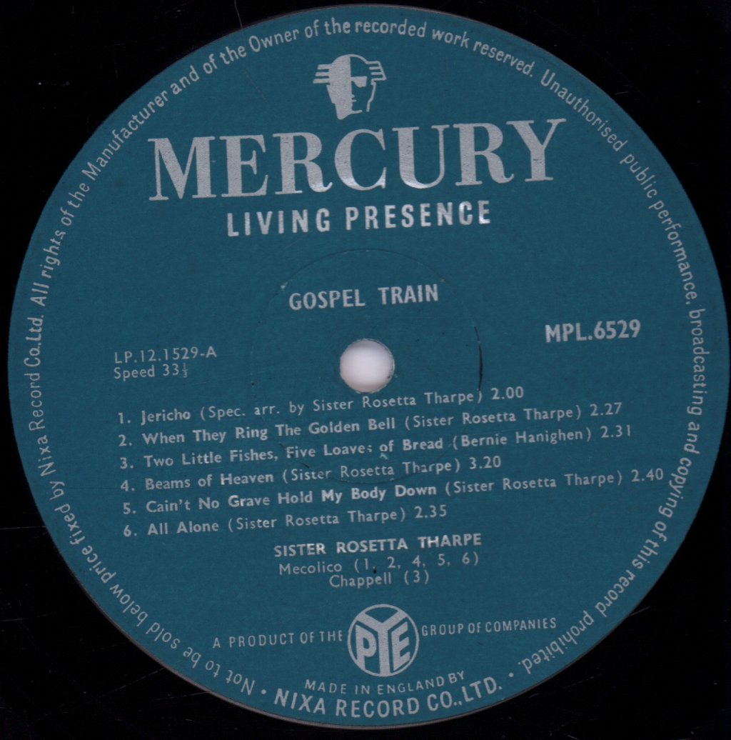 Sister Rosetta Tharpe - Gospel Train - Lp