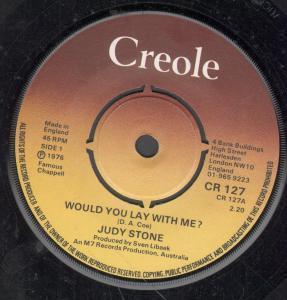 Judy Stone - Would You Lay With Me - 7 Inch