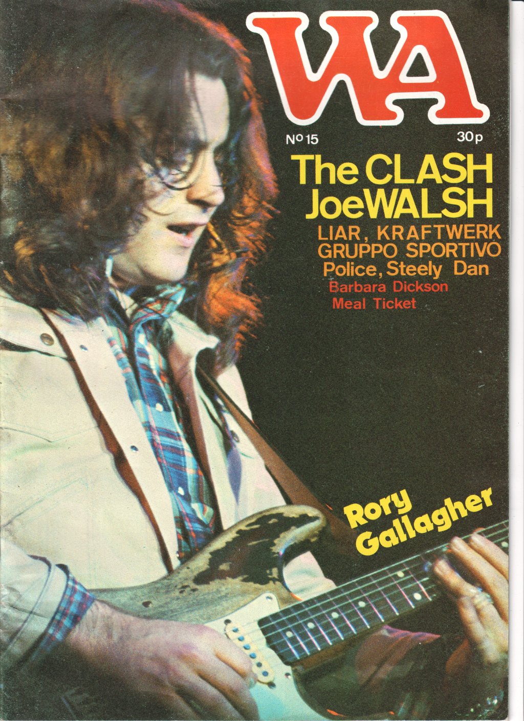 Rory Gallagher - wa 15 way ahead 1979 - Magazine