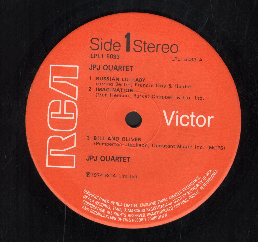 JPJ Quartet - JPJ Quartet - Lp