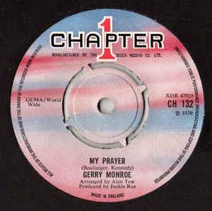 Gerry Monroe - My Prayer - 7 Inch