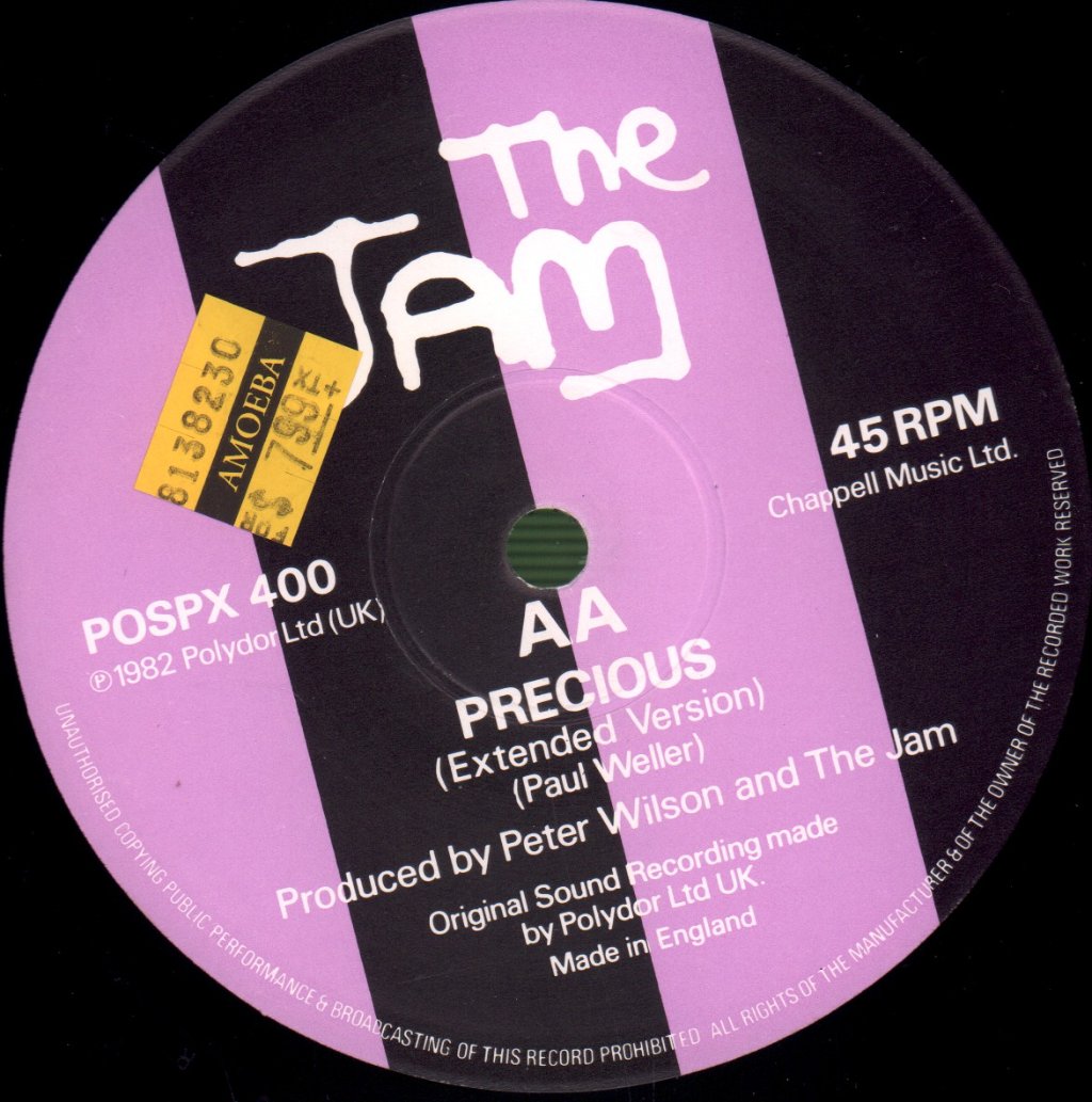 Jam - Town Called Malice - 12 Inch