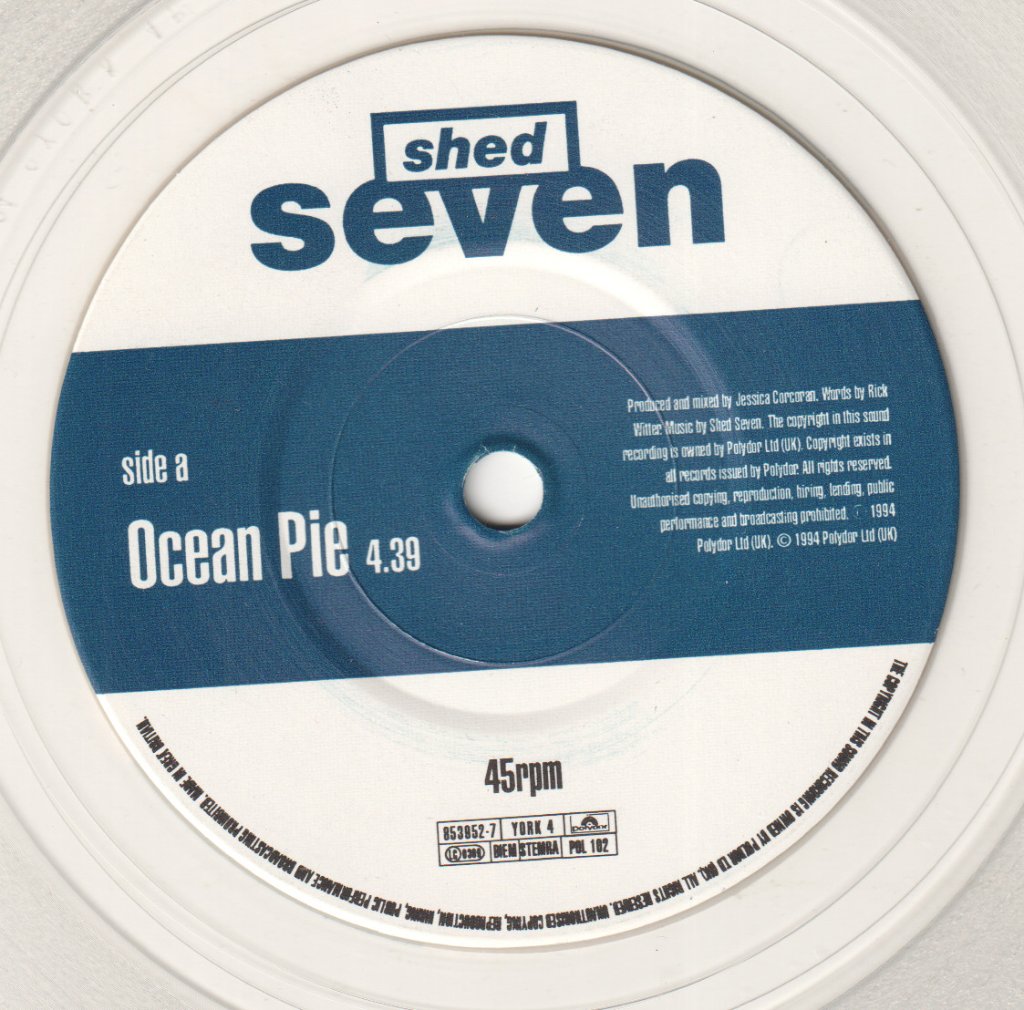 Shed Seven - Ocean Pie - 7 Inch