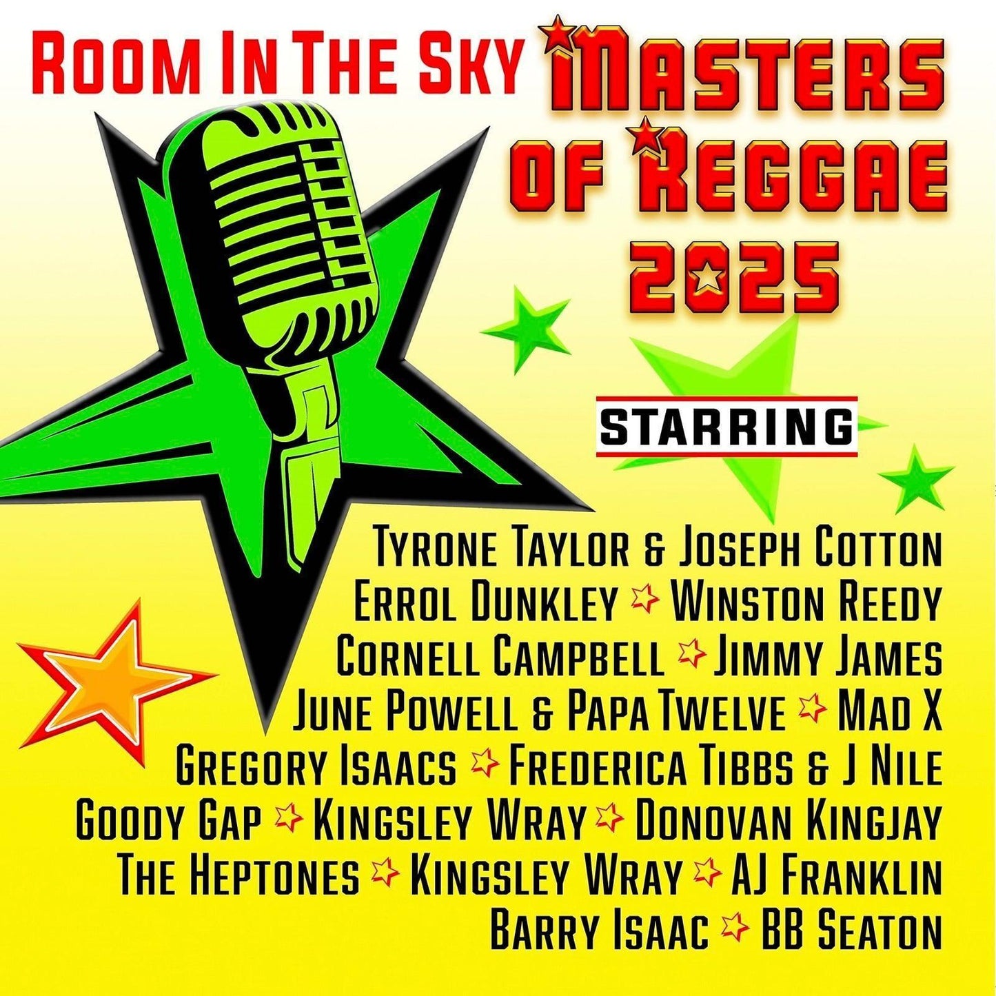 Various Artists - Masters of Reggae 2025 - Cd