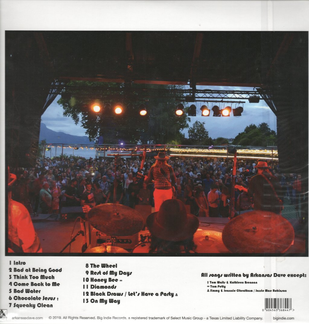 Arkansas Dave - In Concert - Double Lp