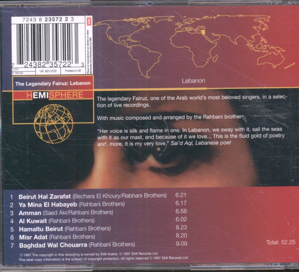 Fairuz - Legendary Fairuz - Cd