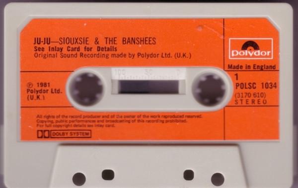 Siouxsie & The Banshees - Juju - Cassette