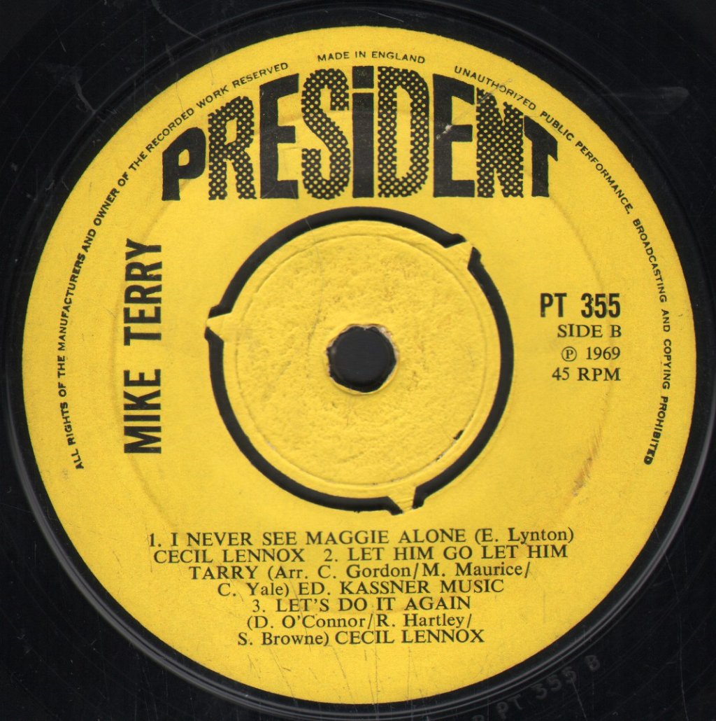Mike Terry - Clackers - 7 Inch