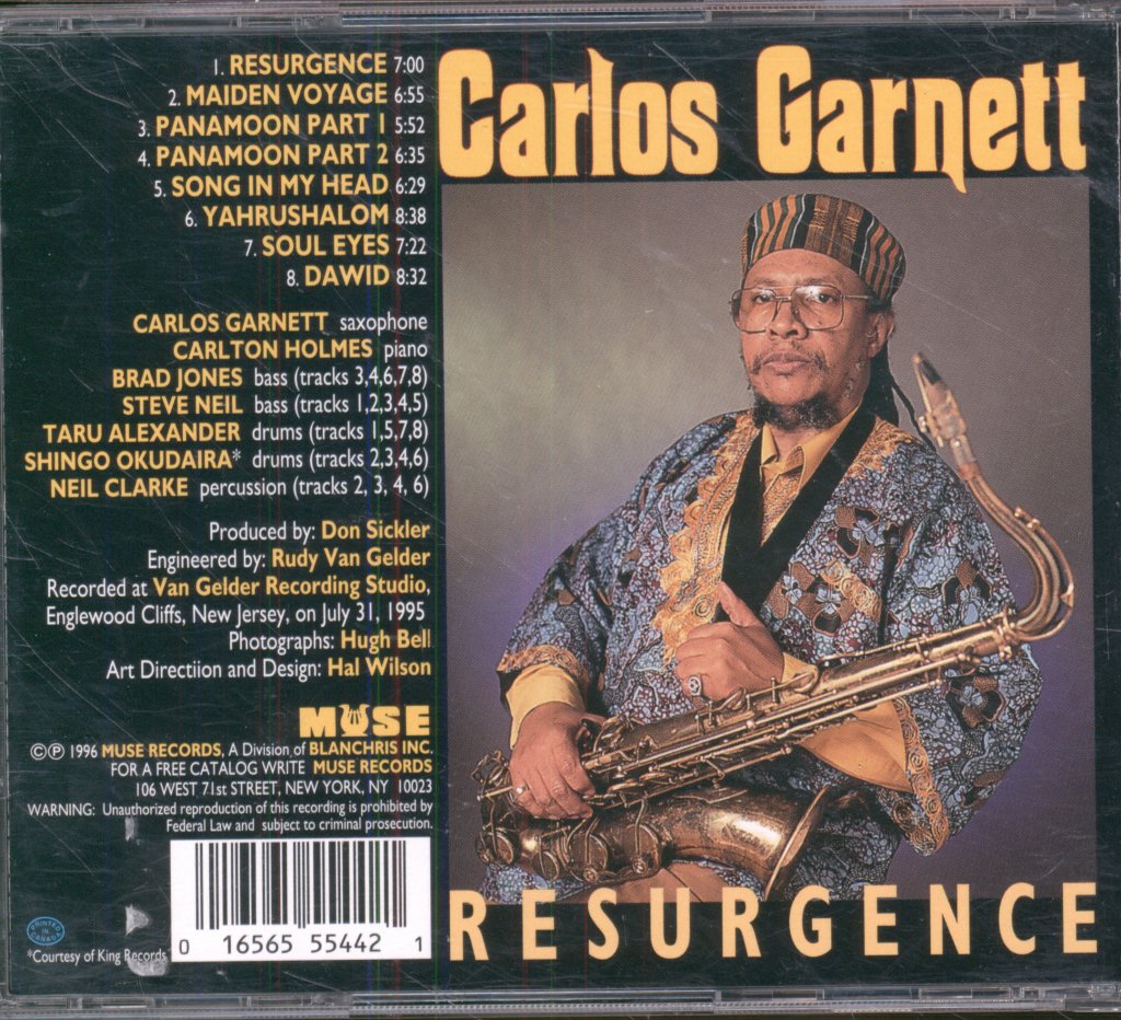 Carlos Garnett - Resurgence - Cd
