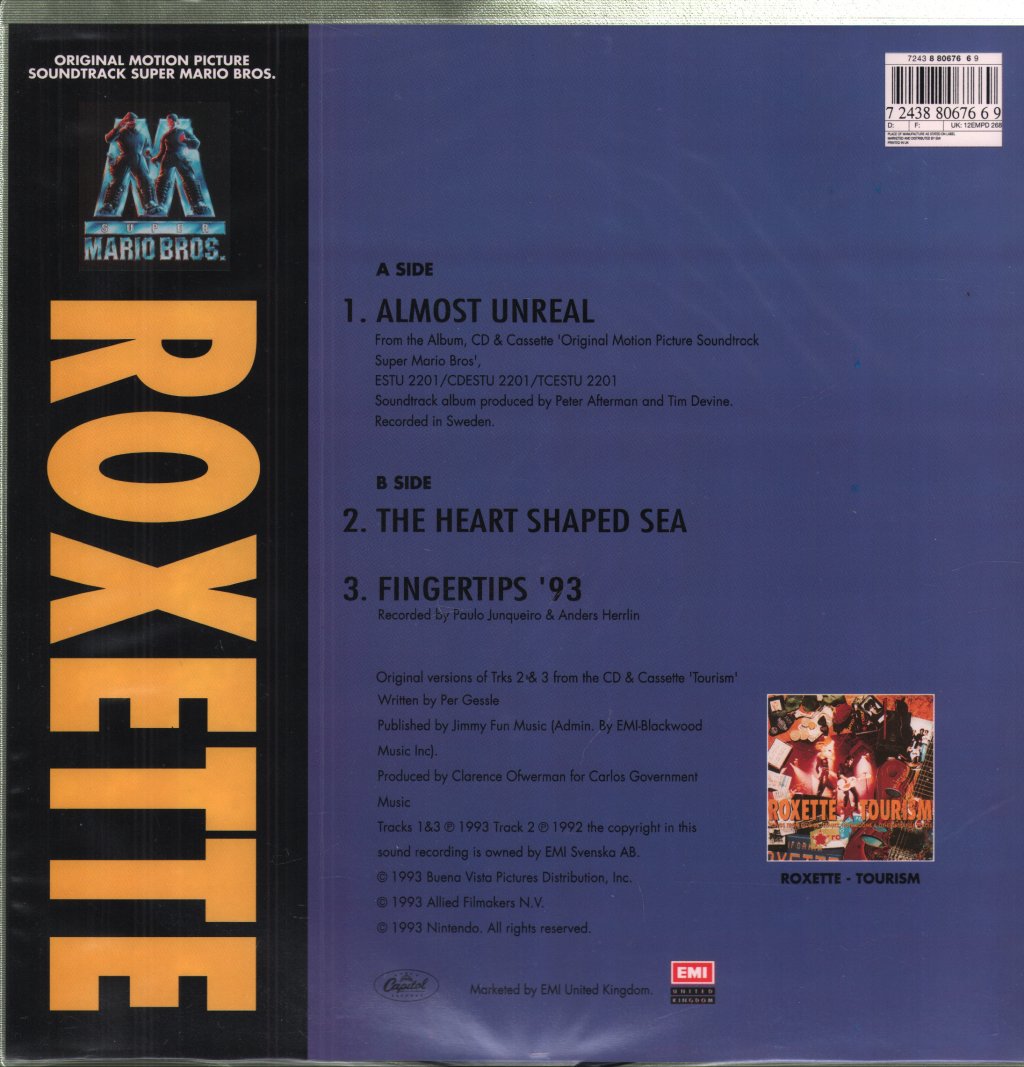 Roxette - Almost Unreal - 12 Inch