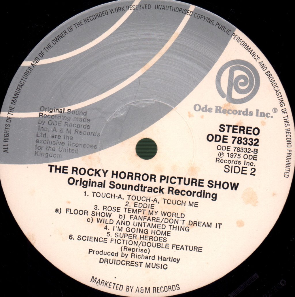 Various Artists - Rocky Horror Picture Show (Original Soundtrack) - Lp