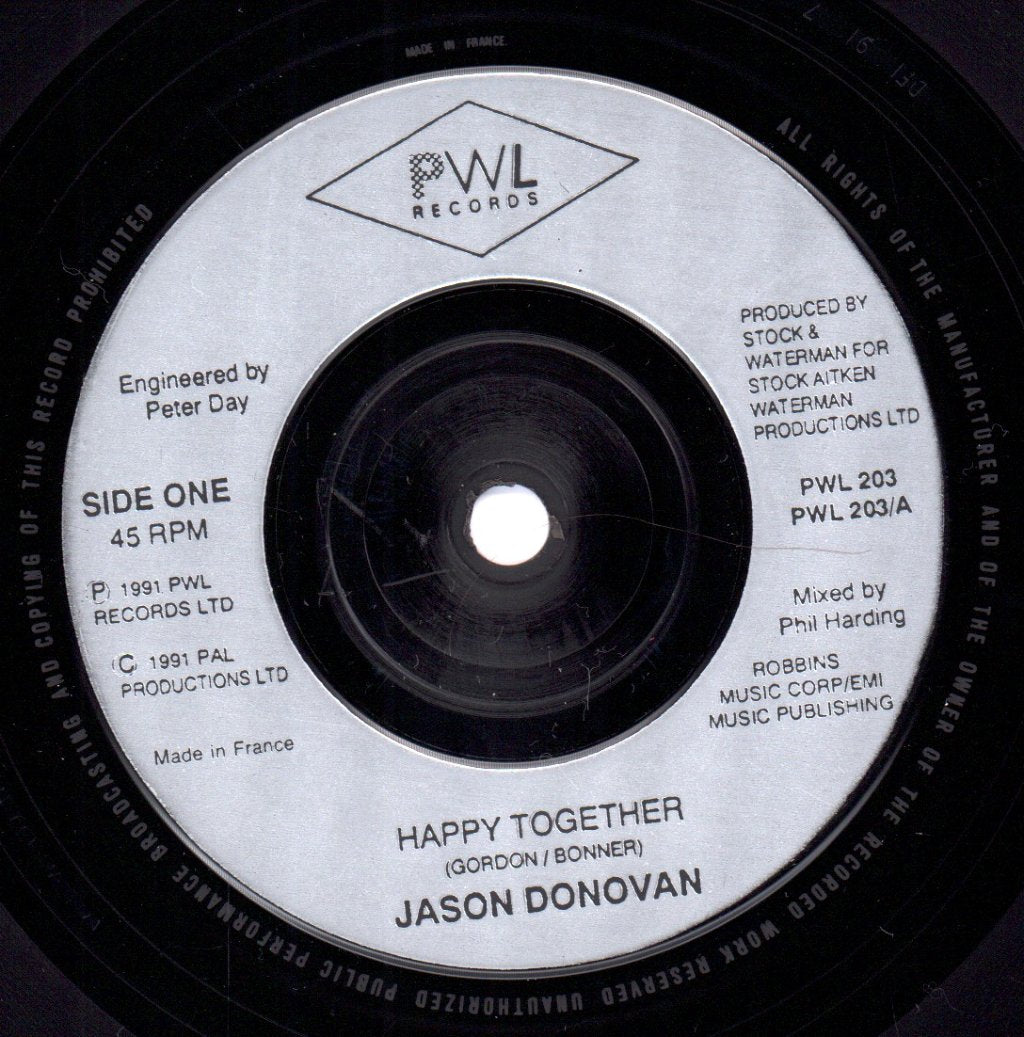 Jason Donovan - Happy Together - 7 Inch