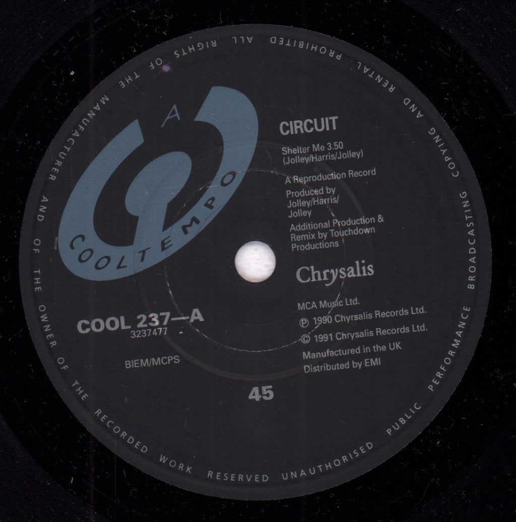 Circuit - Shelter Me - 7 Inch