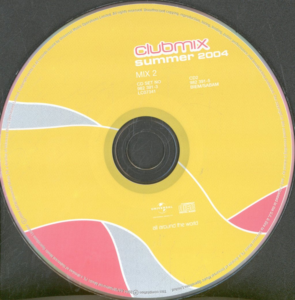 Various Artists - Clubmix Summer 2004 - Double Cd
