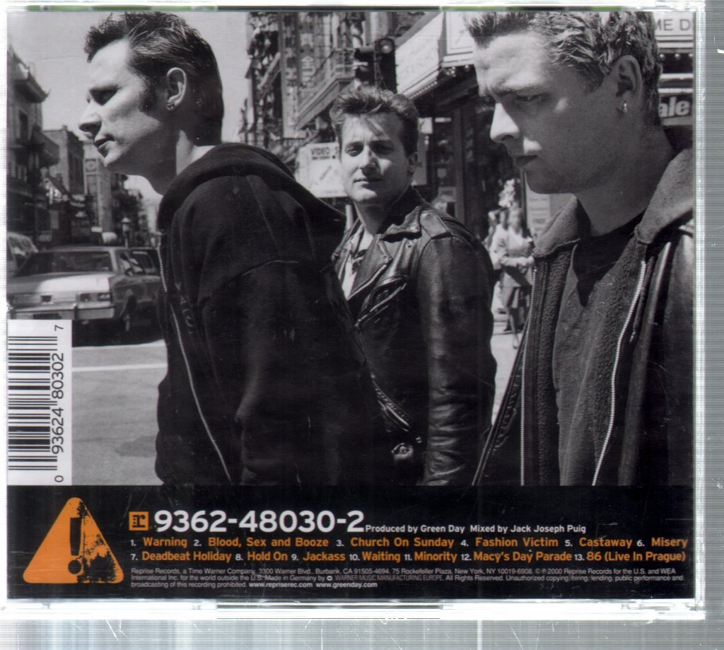 Green Day - Warning: - Cd