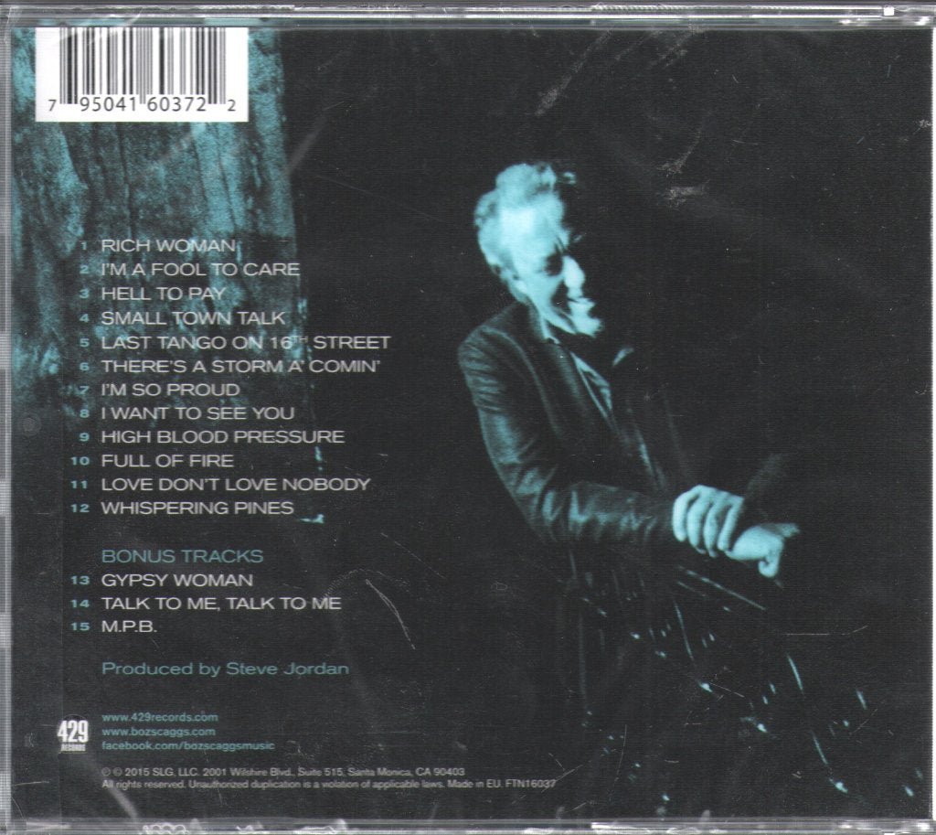 Boz Scaggs - A Fool To Care - Cd