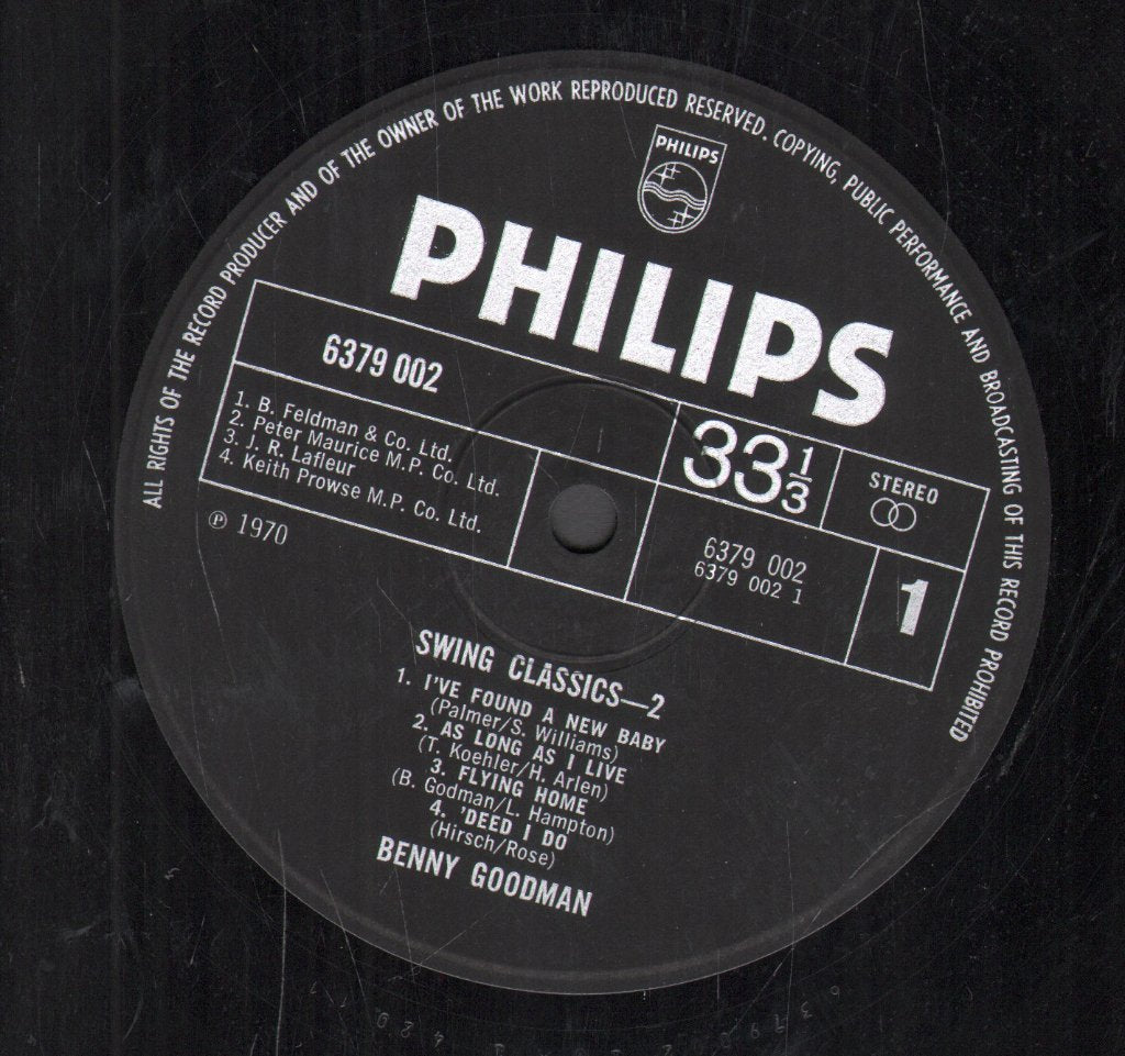 Benny Goodman - Swing Classics 2 - Lp