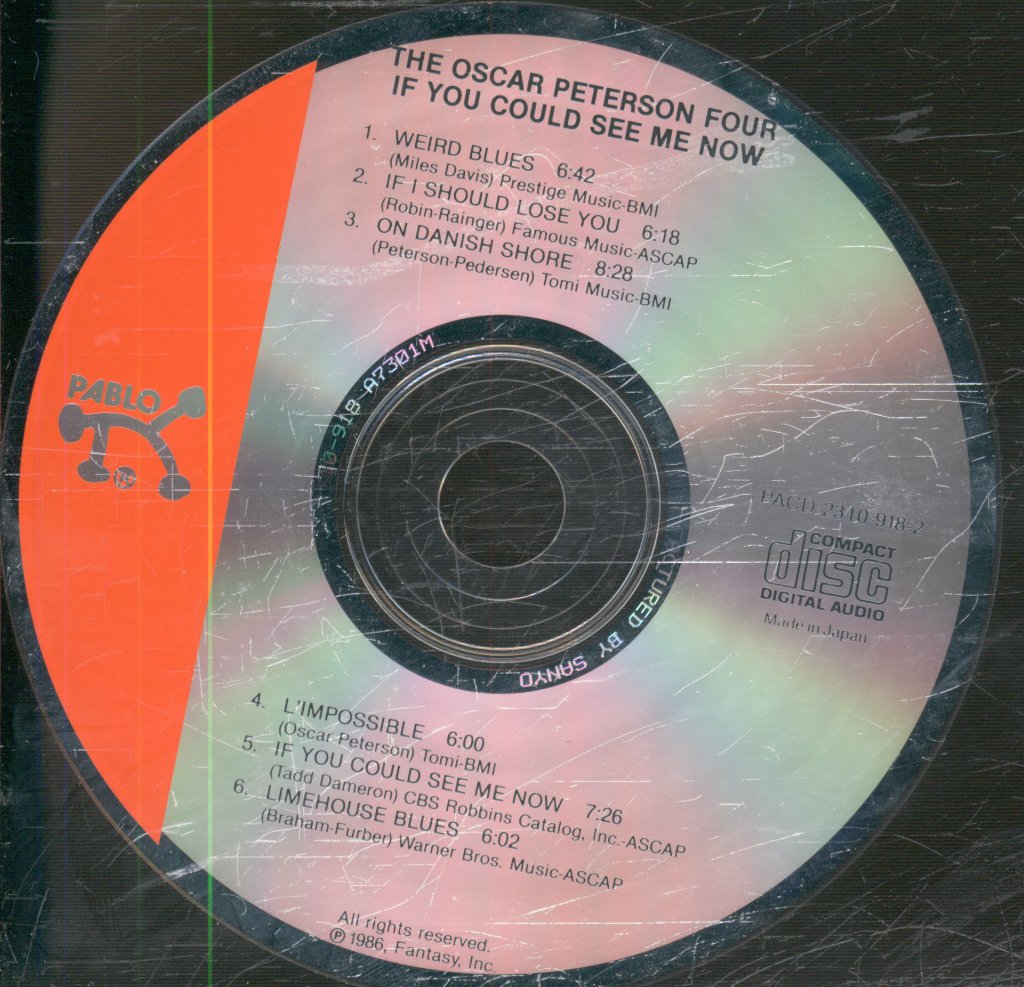 Oscar Peterson Four - If You Could See Me Now - Cd