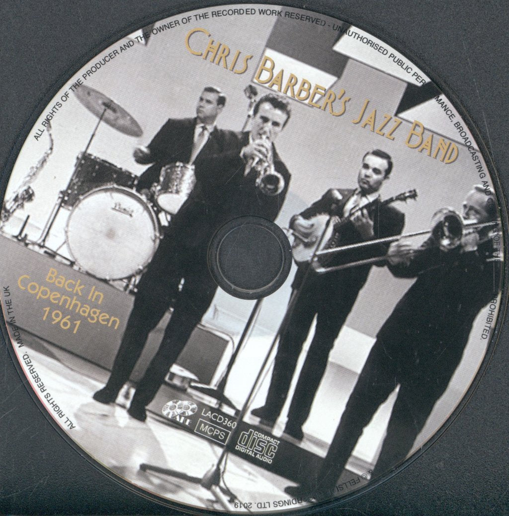 Chris Barber's Jazz Band - Back In Copenhagen 1961 - Cd