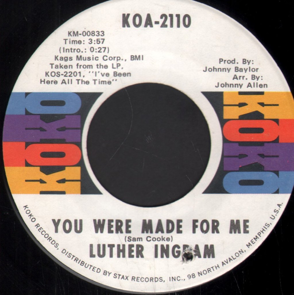 Luther Ingram - Missing You - 7 Inch