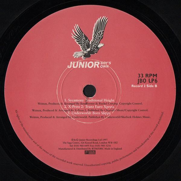 Various Artists - Junior Boy's Own Collection Two - Double Lp
