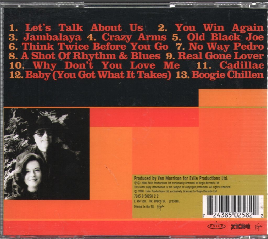 Van Morrison & Linda Gail Lewis - You Win Again - Cd