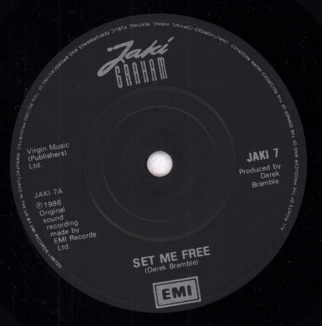 Jaki Graham - Set Me Free - 7 Inch