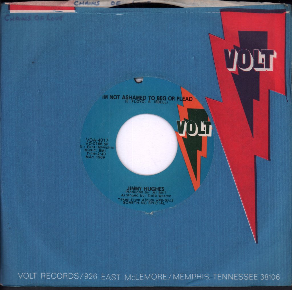 Jimmy Hughes - Chains Of Love - 7 Inch