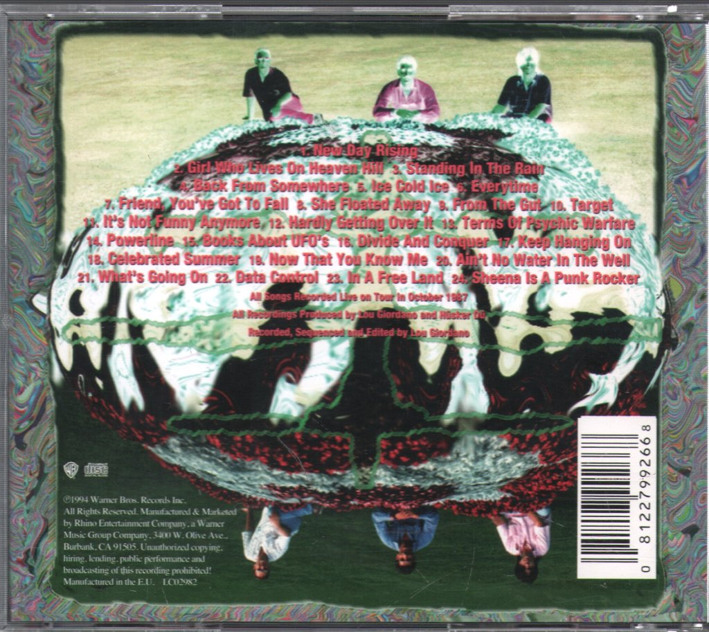 Hüsker Dü - Living End - Cd