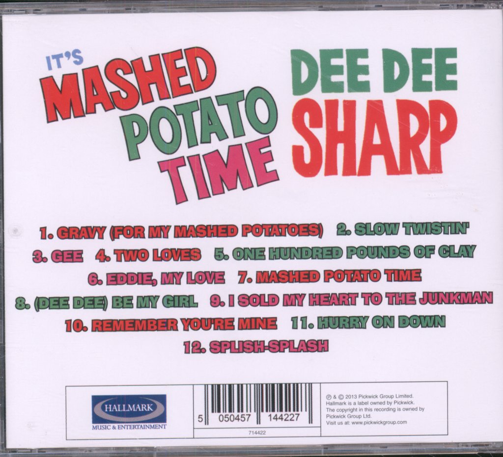 Dee Dee Sharp - It's Mashed Potato Time - Cd