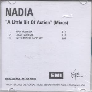 Nadia - A Little Bit Of Action - Cdr