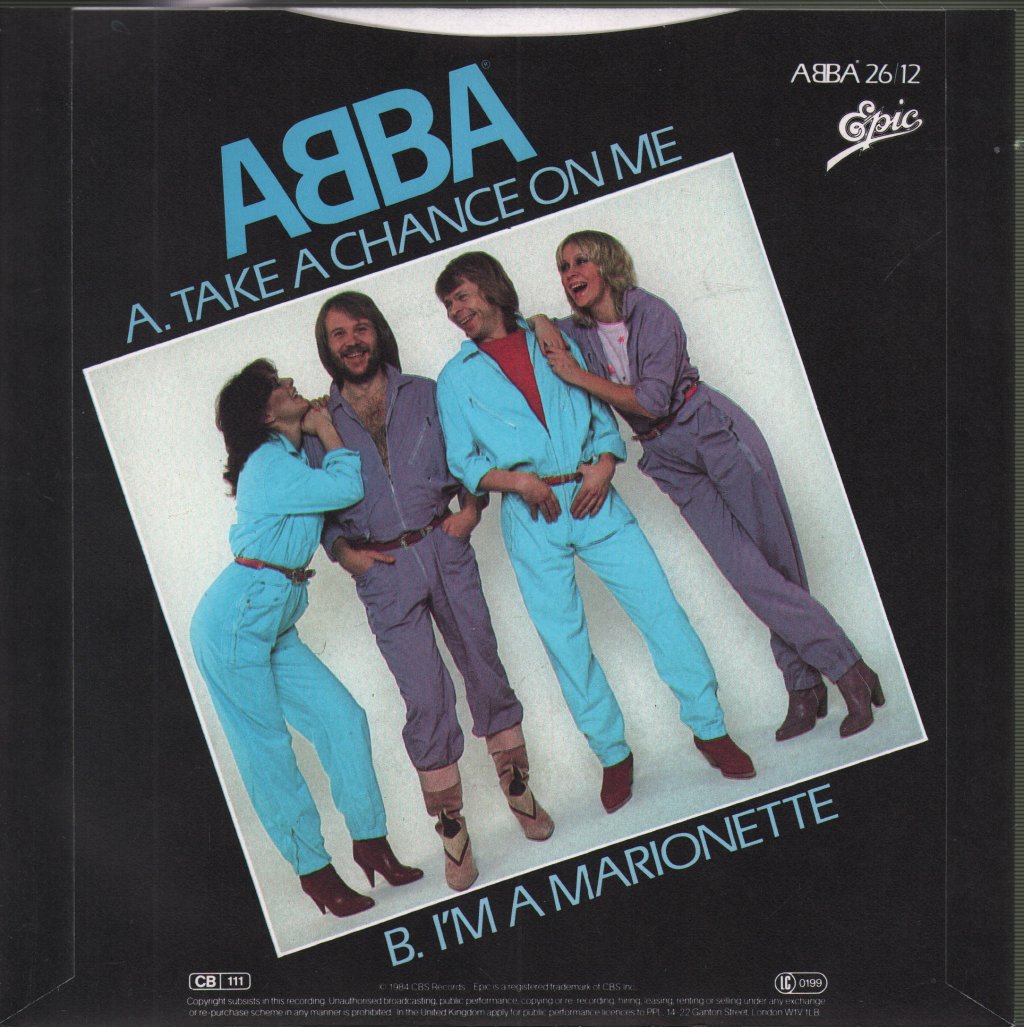 ABBA - Take A Chance On Me - 7 Inch