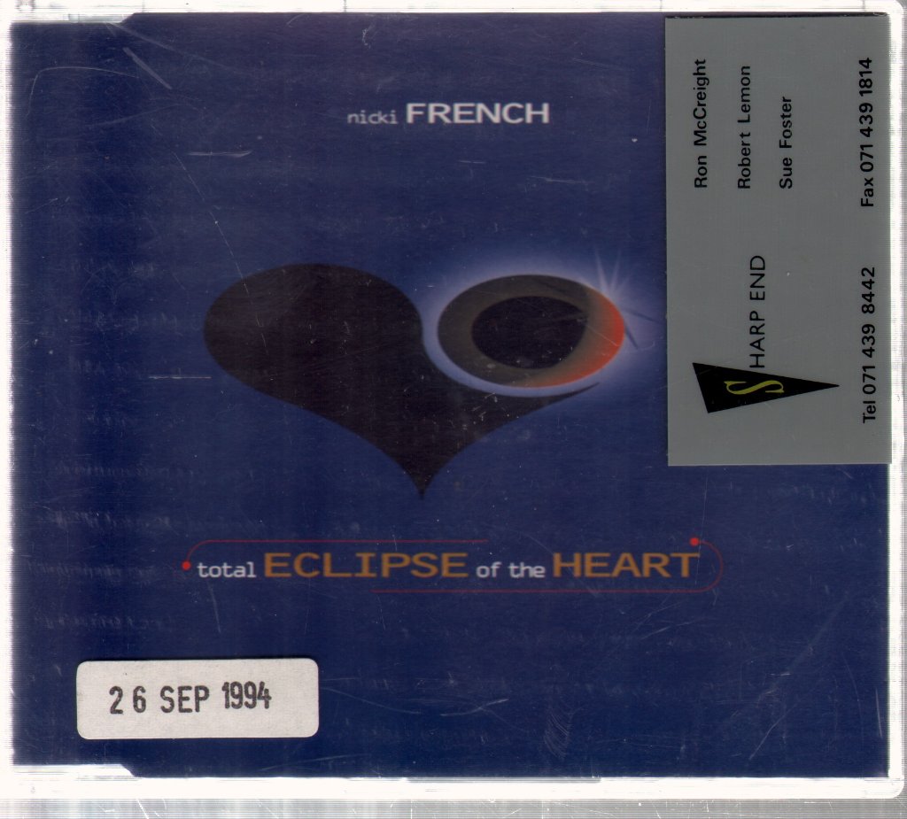 Nicki French - Total Eclipse Of The Heart - Cd