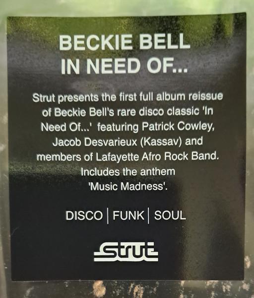 Beckie Bell - In Need Of ... - Lp