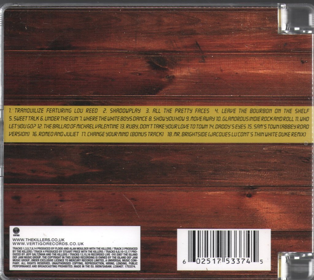 Killers - Sawdust - Cd
