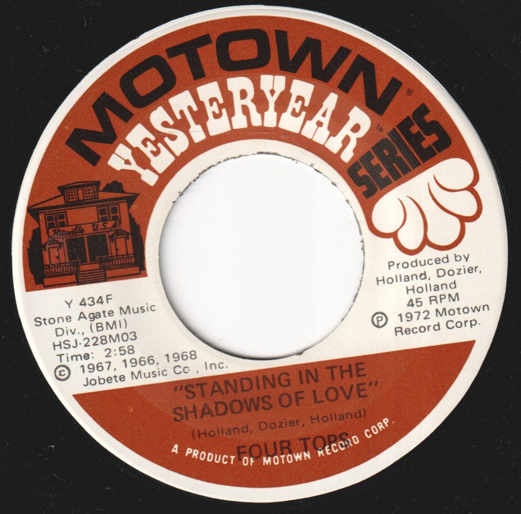 Four Tops - Reach Out I'll Be There - 7 Inch