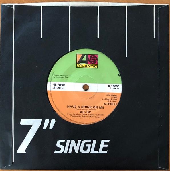 AC/DC - You Shook Me All Night Long - 7 Inch