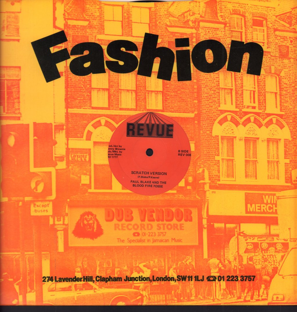 Paul Blake And The Blood Fire Posse - Rub A Dub Soldier - 12 Inch