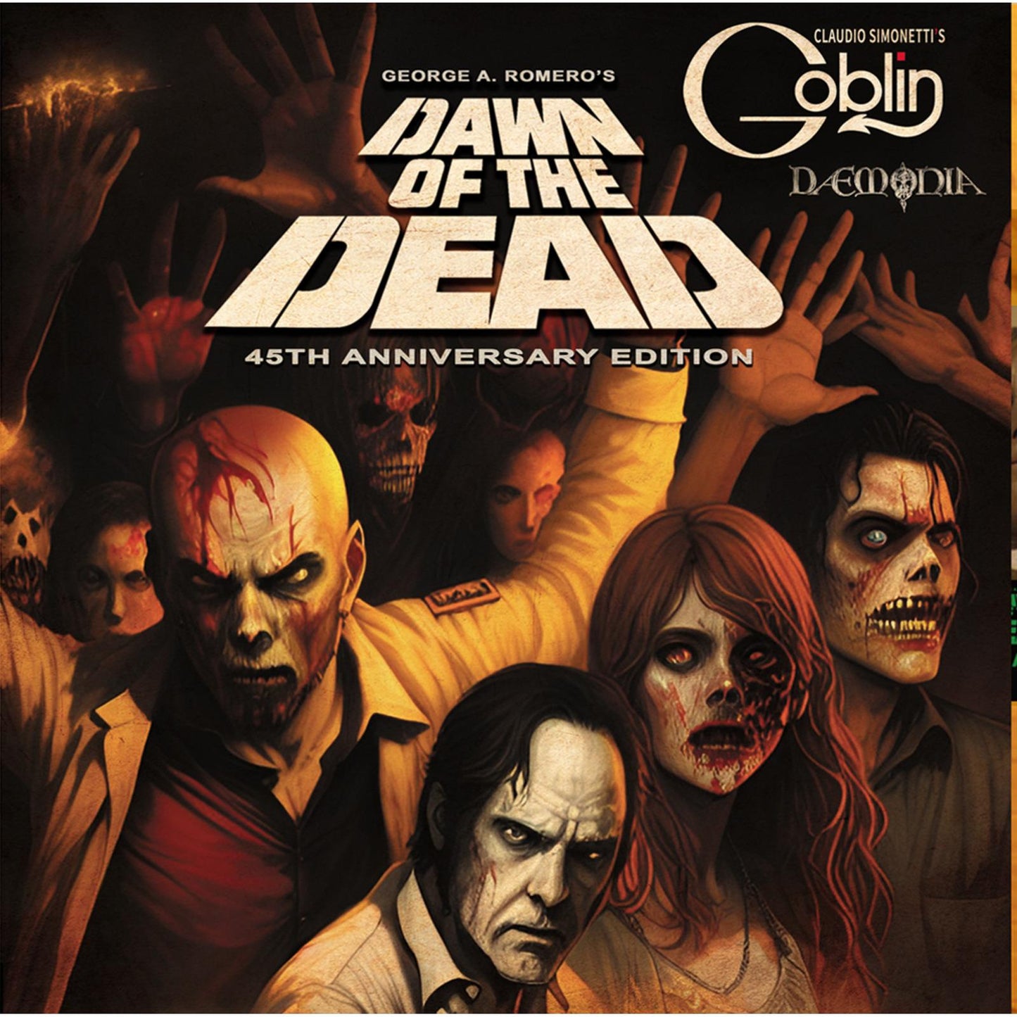 Claudio Simonetti's Goblin - Dawn of the Dead OST - Orange Vinyl - Lp