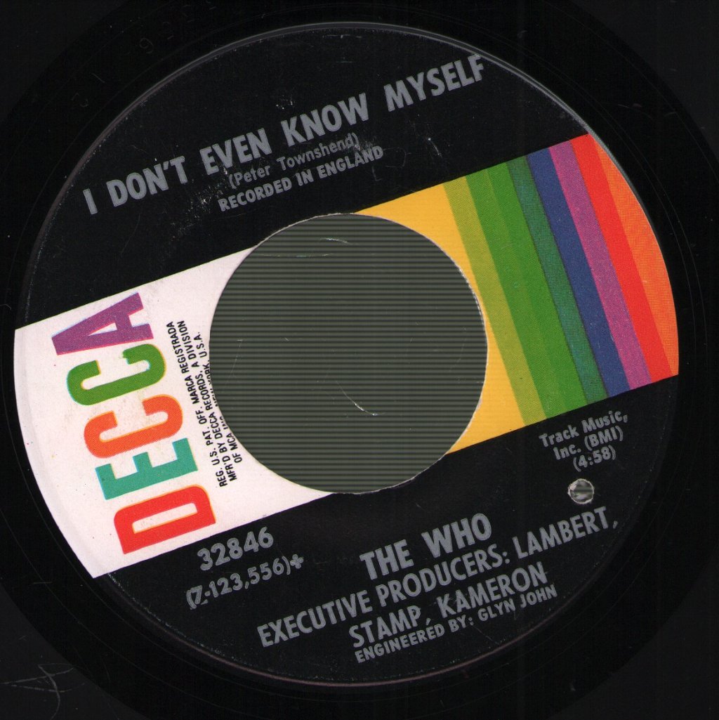Who - Won't Get Fooled Again - 7 Inch