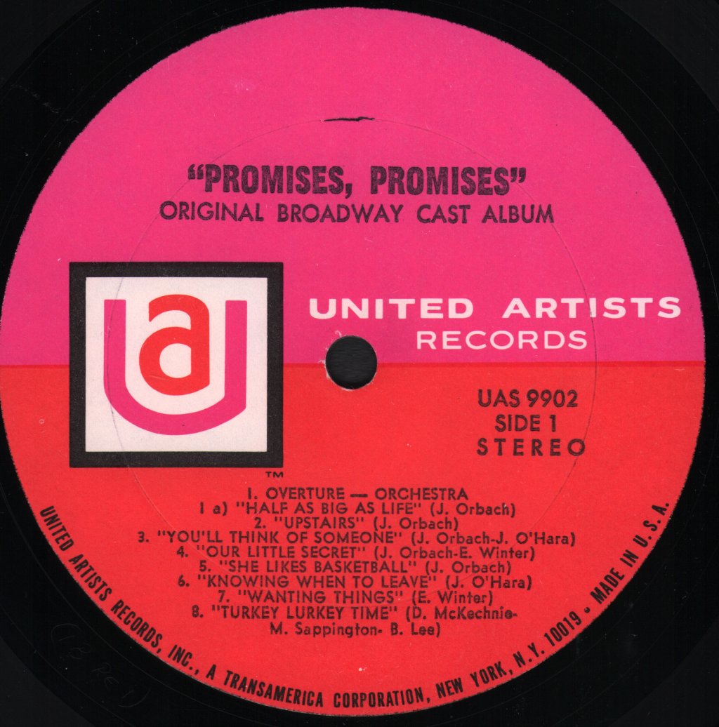 David Merrick - Promises, Promises - Lp