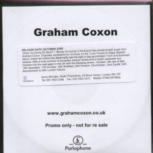 Graham Coxon - What Ya Gonna Do Now/Bloody Annoying - Cdr