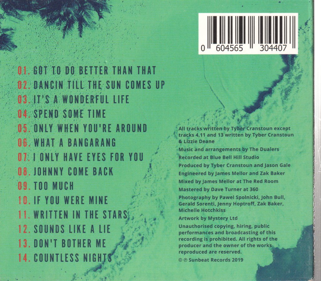 Dualers - Palm Trees And 80 Degrees - Cd