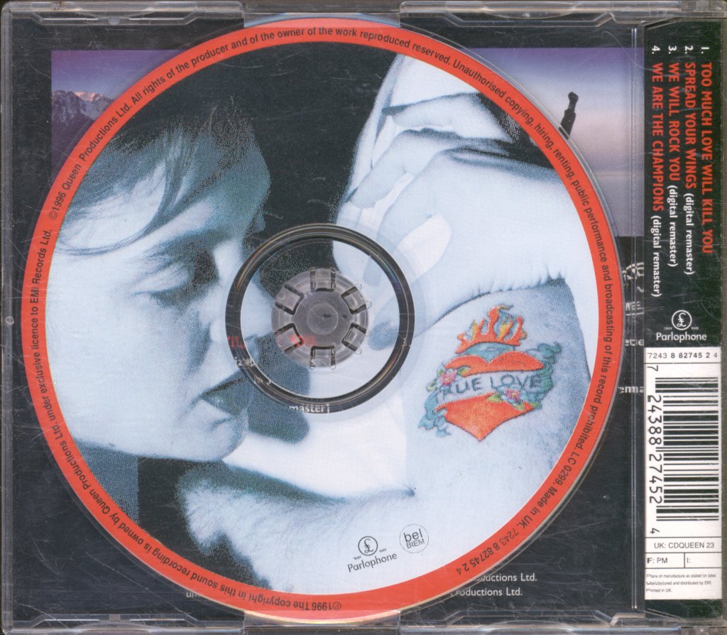 Queen - Too Much Love Will Kill You - Cd